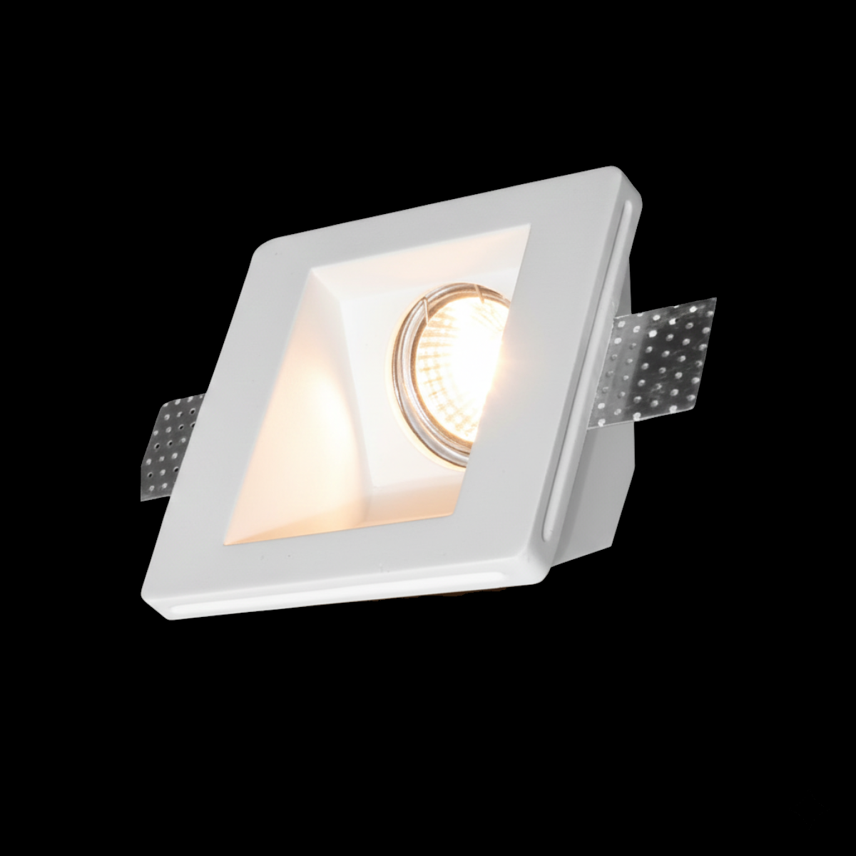 Adjustable Square Recessed Gypsum Ceiling Light Fixture - Image 2