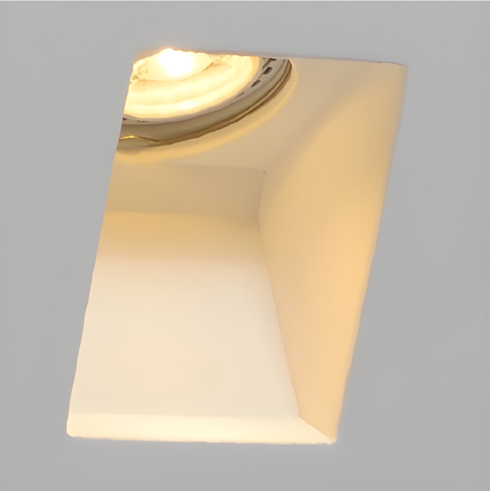 Adjustable Square Recessed Gypsum Ceiling Light Fixture - Image 2