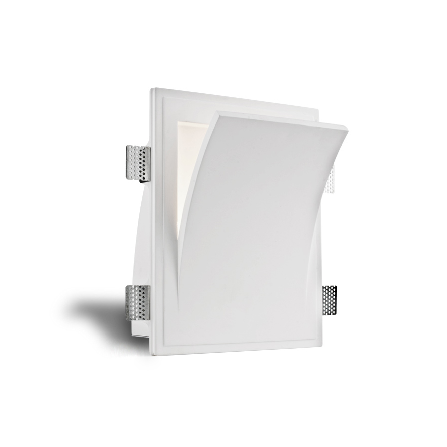 Curved Blade Gypsum Design