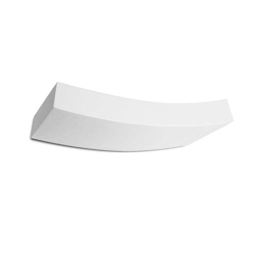 Curved Gypsum Wall Surface Light