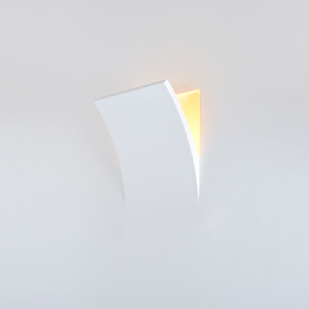 Curved Blade Gypsum Design - Image 2