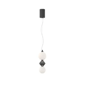 Modern Double Globe Pendant Light