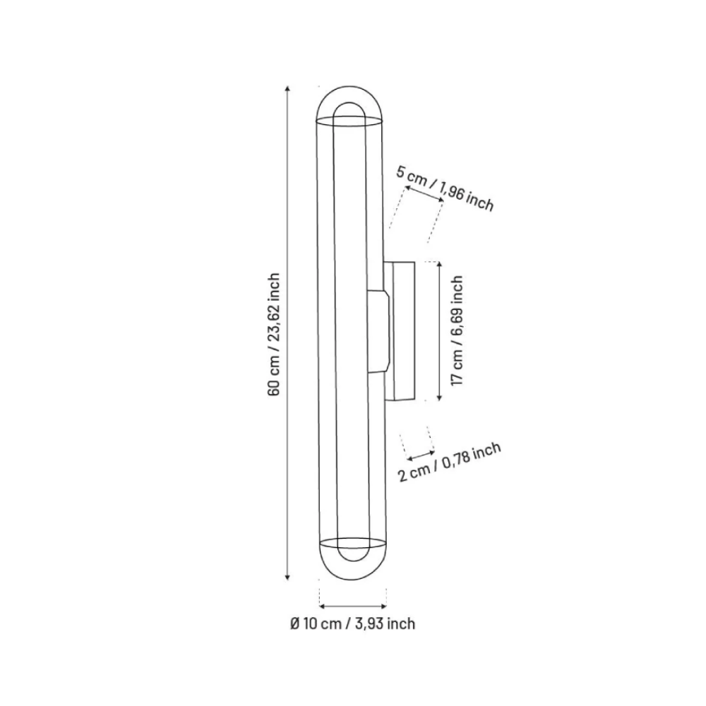 Wall Lamp – Modern Beige & Glass LED Light - Image 9