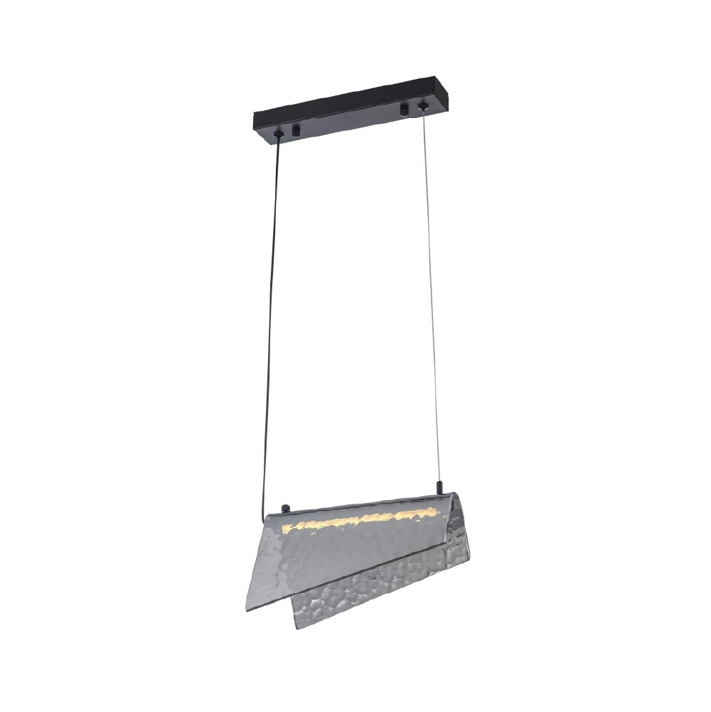 Modern Hammered Metal Linear - Image 2