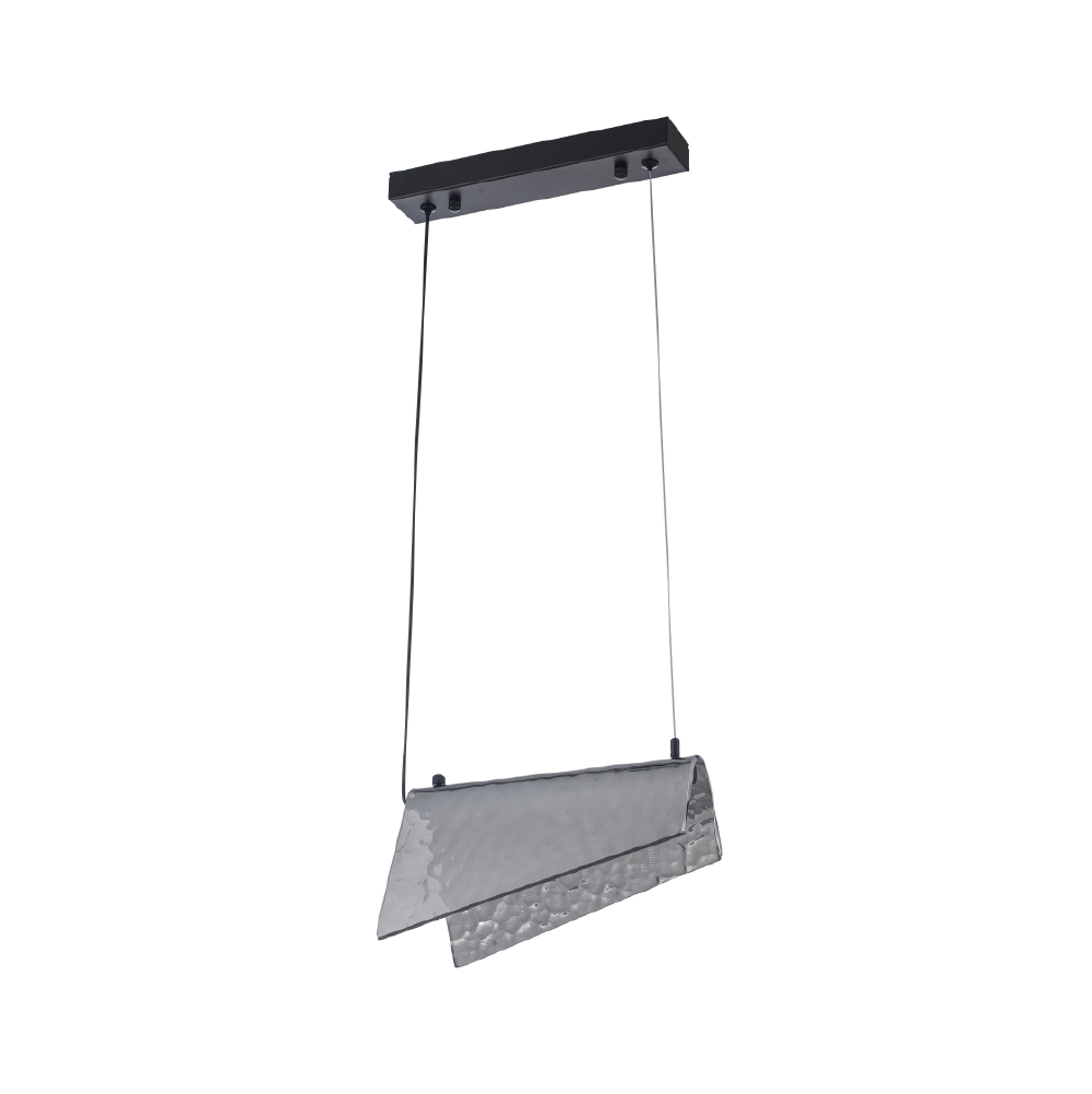 Modern Hammered Metal Linear