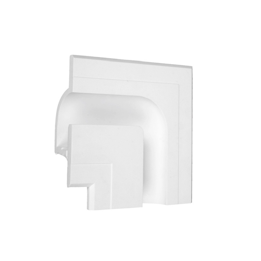 Square Plaster Recessed Wall Light