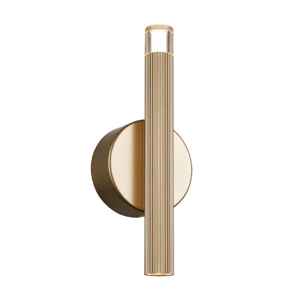 Vertical Black Wall Light – Modern LED Surface Fixture