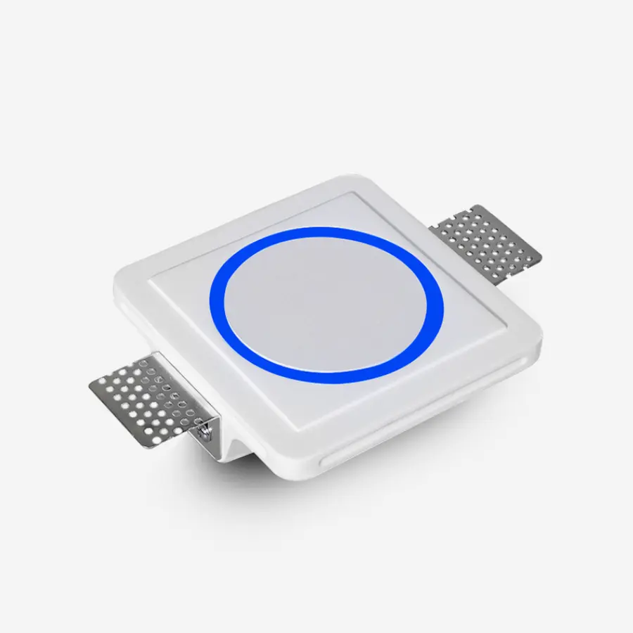 Modern Gypsum LED Fixture - Image 4