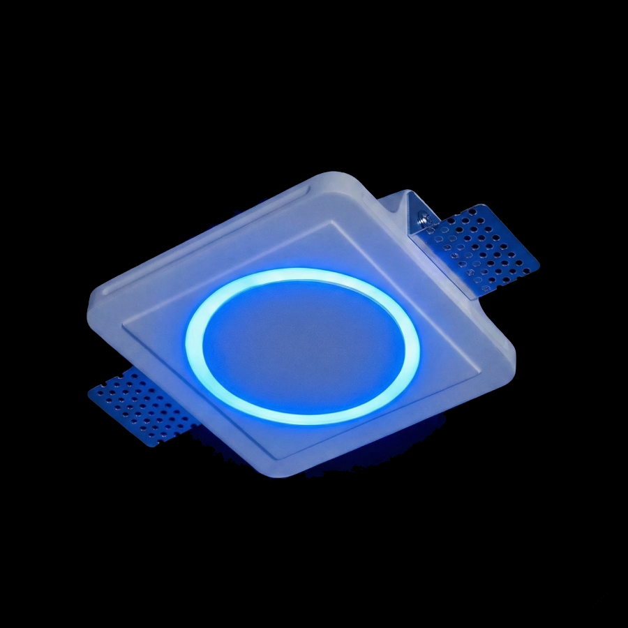 Modern Gypsum LED Fixture - Image 2