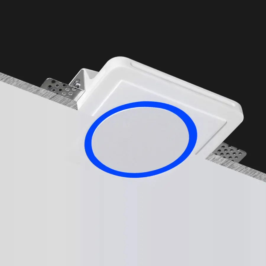 Modern Gypsum LED Fixture - Image 3